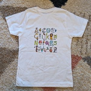 Youth alphabet tee